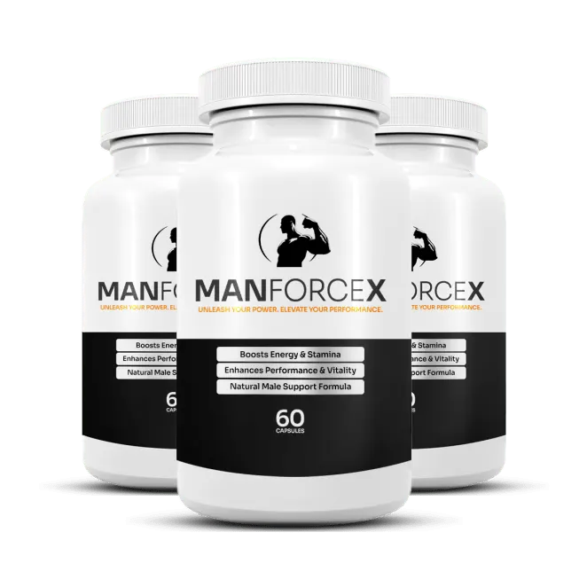 ManforceX 3 Bottles &mdash; Natural Male Energy Support USA